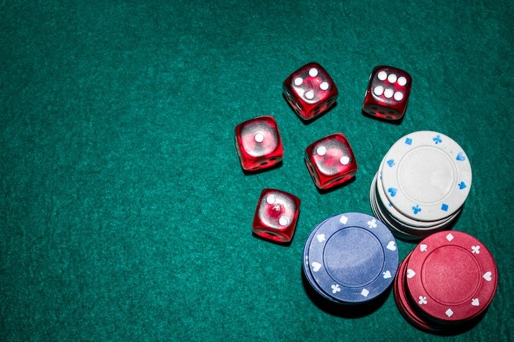 Studio dealer langsung Lightning Dice dengan setup studio multi-kamera profesional
